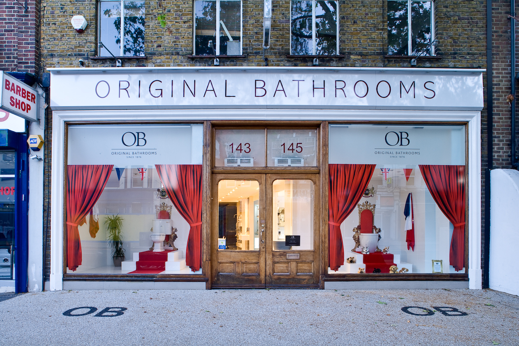 Our showroom Original Bathrooms